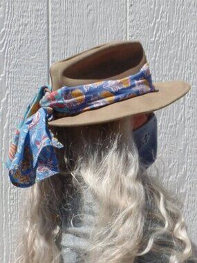 Hand Crafted Upcycled Scarf